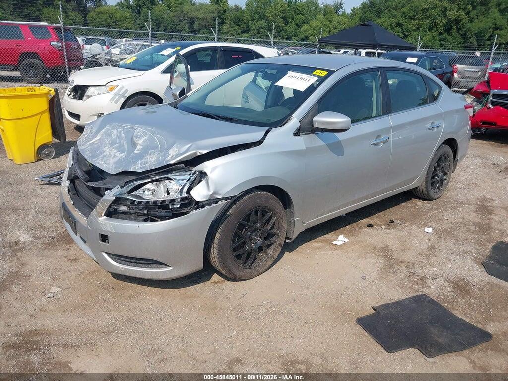 3N1AB7AP2FY250375 2015 NISSAN SENTRA photo no. 2