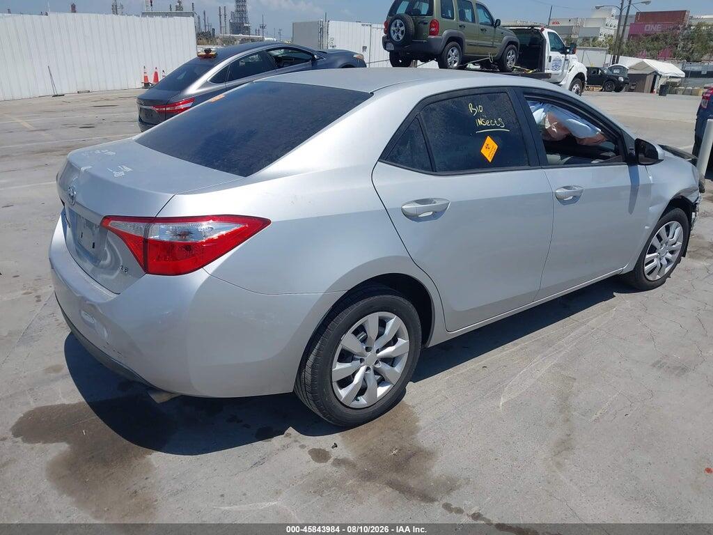 5YFBURHE6FP238709 2015 TOYOTA COROLLA photo no. 4