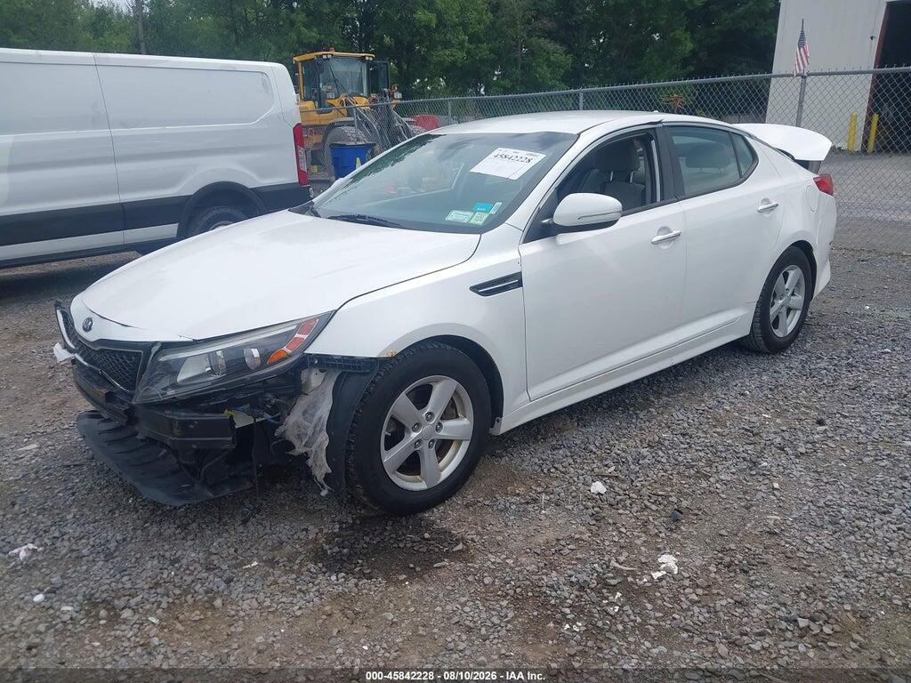 KNAGM4A7XF5646547 2015 KIA OPTIMA photo no. 2