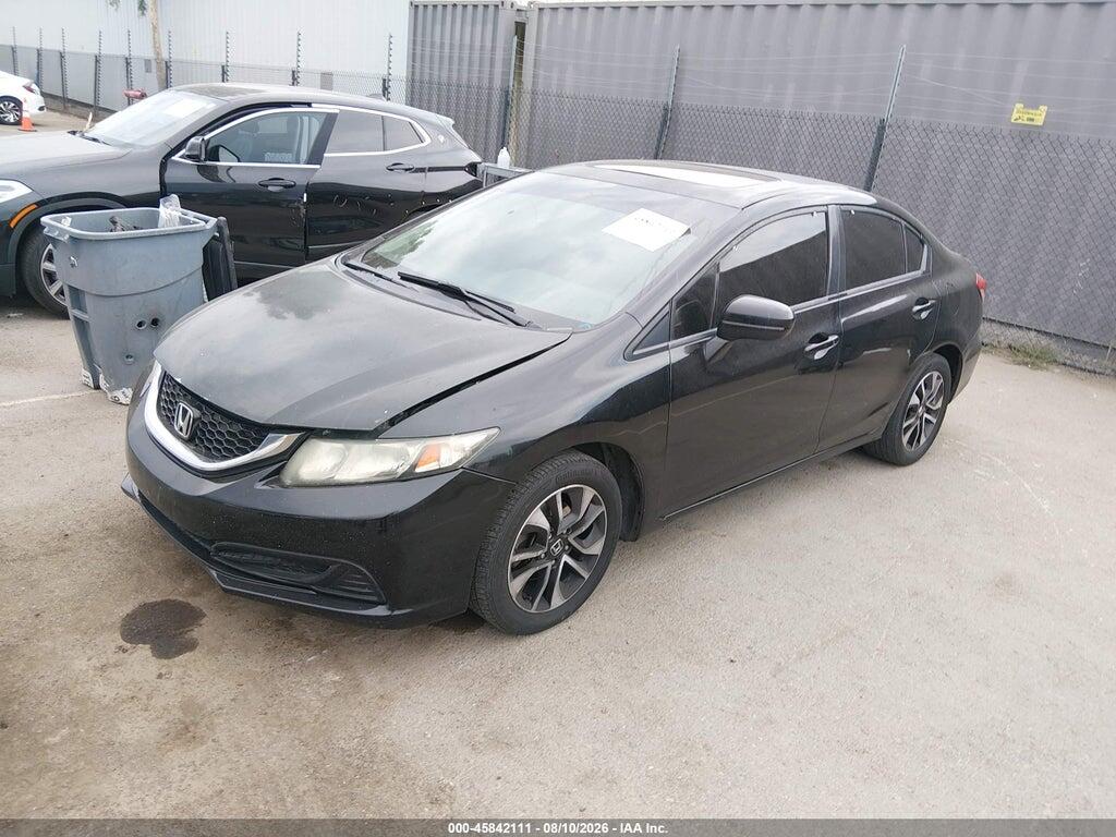2HGFB2F84FH540843 2015 HONDA CIVIC photo no. 2