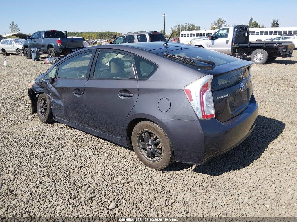 JTDKN3DUXF1933688 2015 TOYOTA PRIUS photo no. 3