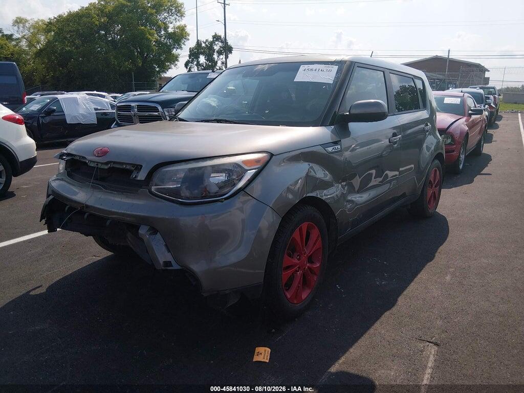 KNDJN2A20F7182073 2015 KIA SOUL photo no. 2