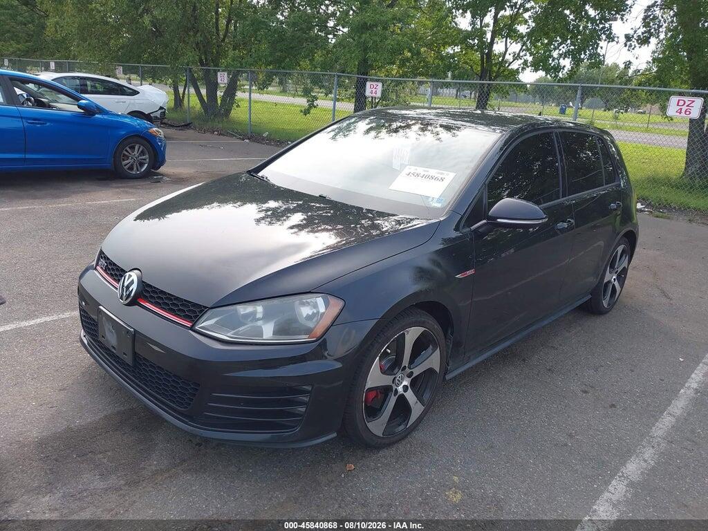 3VW4T7AU0FM007889 2015 VOLKSWAGEN GOLF GTI photo no. 2