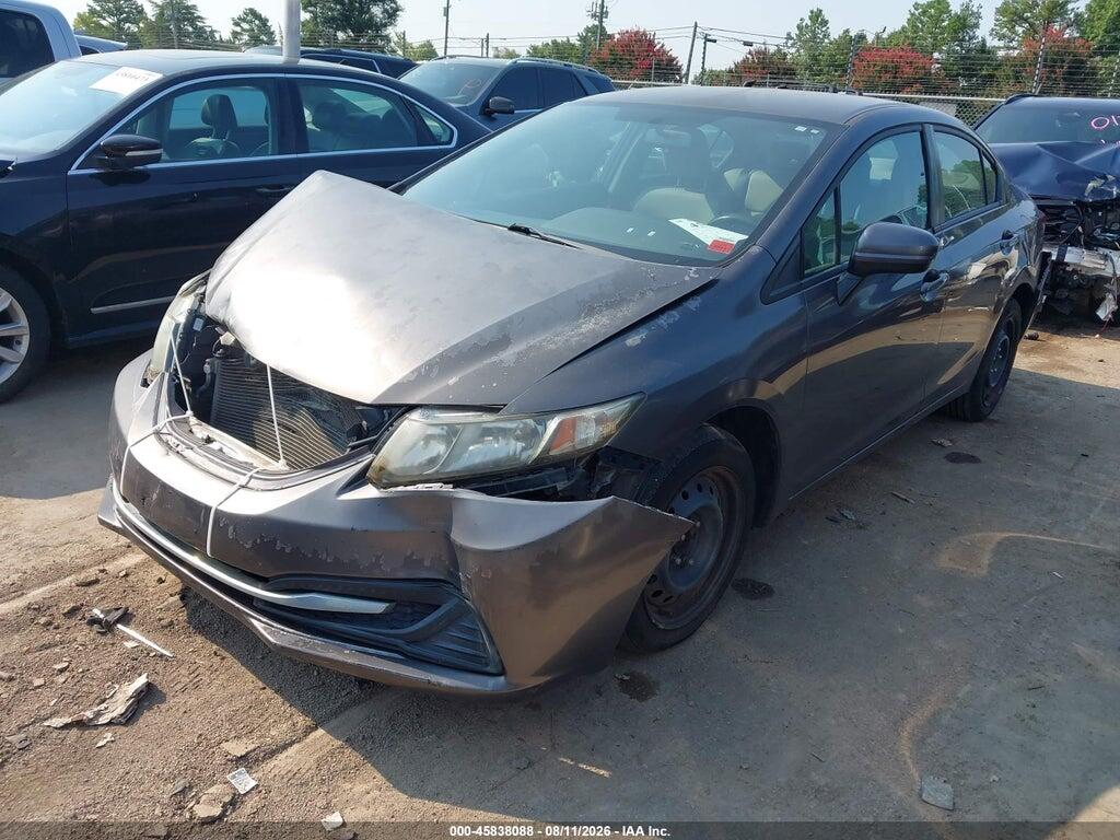 19XFB2F5XFE213007 2015 HONDA CIVIC photo no. 2