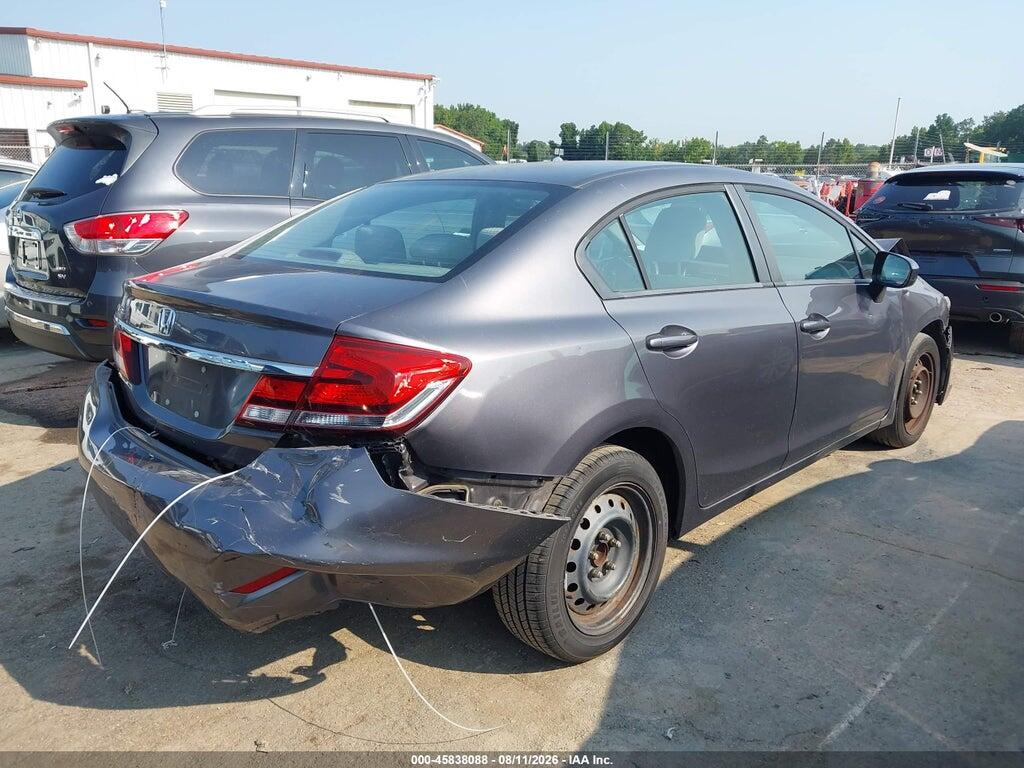 19XFB2F5XFE213007 2015 HONDA CIVIC photo no. 4