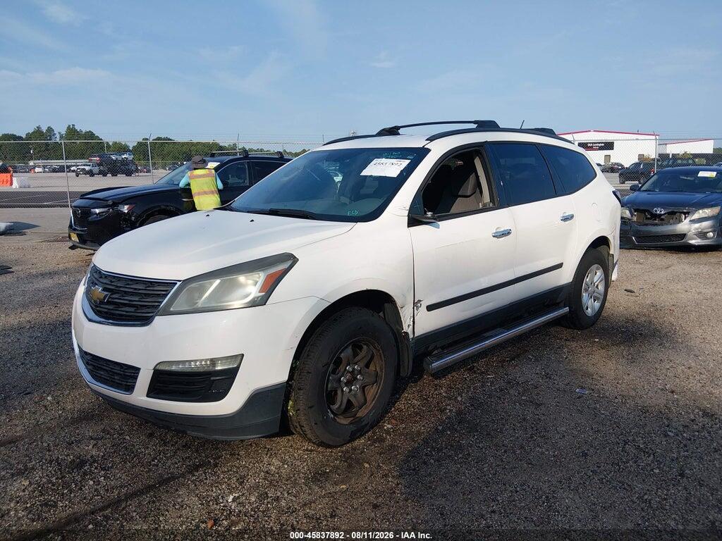 1GNKRFKD3FJ183518 2015 CHEVROLET TRAVERSE photo no. 2