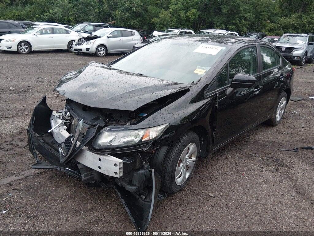 19XFB2F50FE105589 2015 HONDA CIVIC photo no. 2