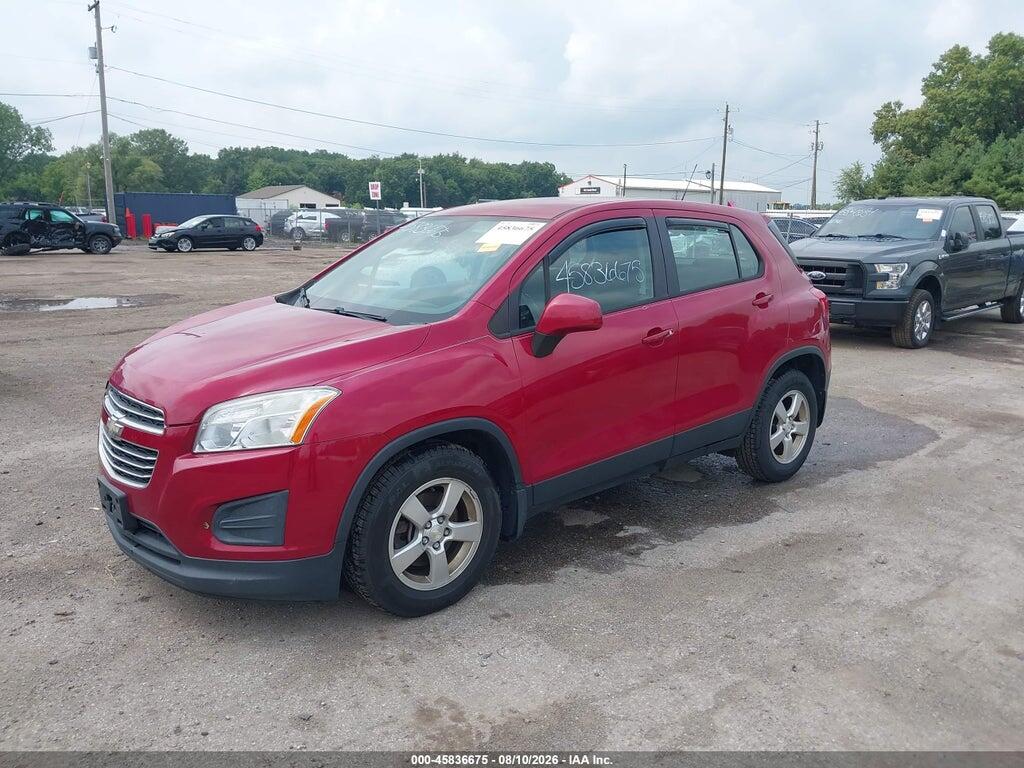 KL7CJPSB6FB134667 2015 CHEVROLET TRAX photo no. 2