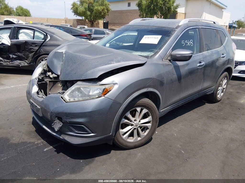 KNMAT2MT8FP531264 2015 NISSAN ROGUE photo no. 2