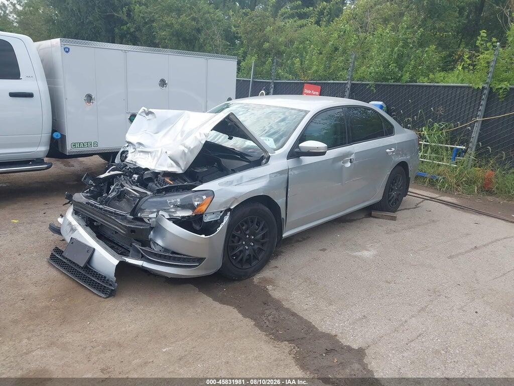 1VWAS7A35FC009538 2015 VOLKSWAGEN PASSAT photo no. 2