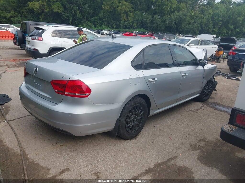 1VWAS7A35FC009538 2015 VOLKSWAGEN PASSAT photo no. 4
