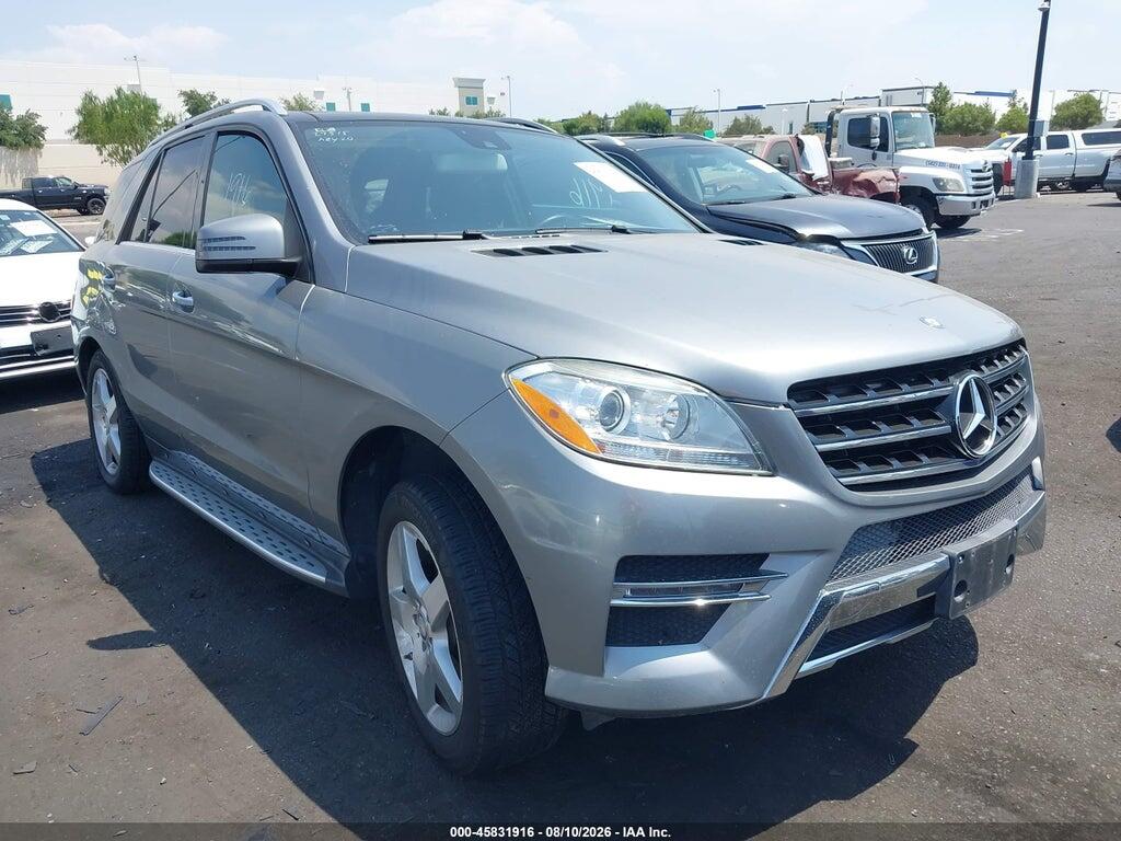 2015 MERCEDES-BENZ ML 350 4JGDA5JB8FA441501