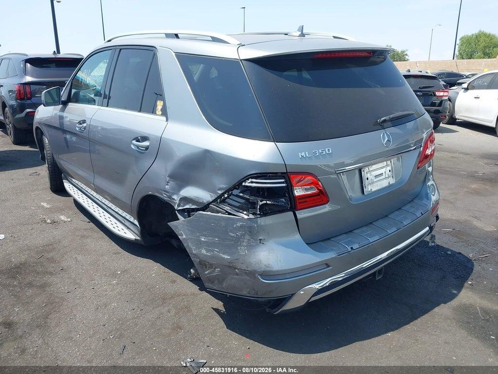 4JGDA5JB8FA441501 2015 MERCEDES-BENZ ML 350 photo no. 3