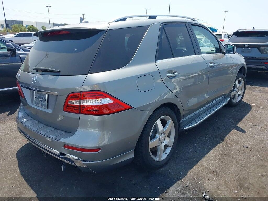 4JGDA5JB8FA441501 2015 MERCEDES-BENZ ML 350 photo no. 4