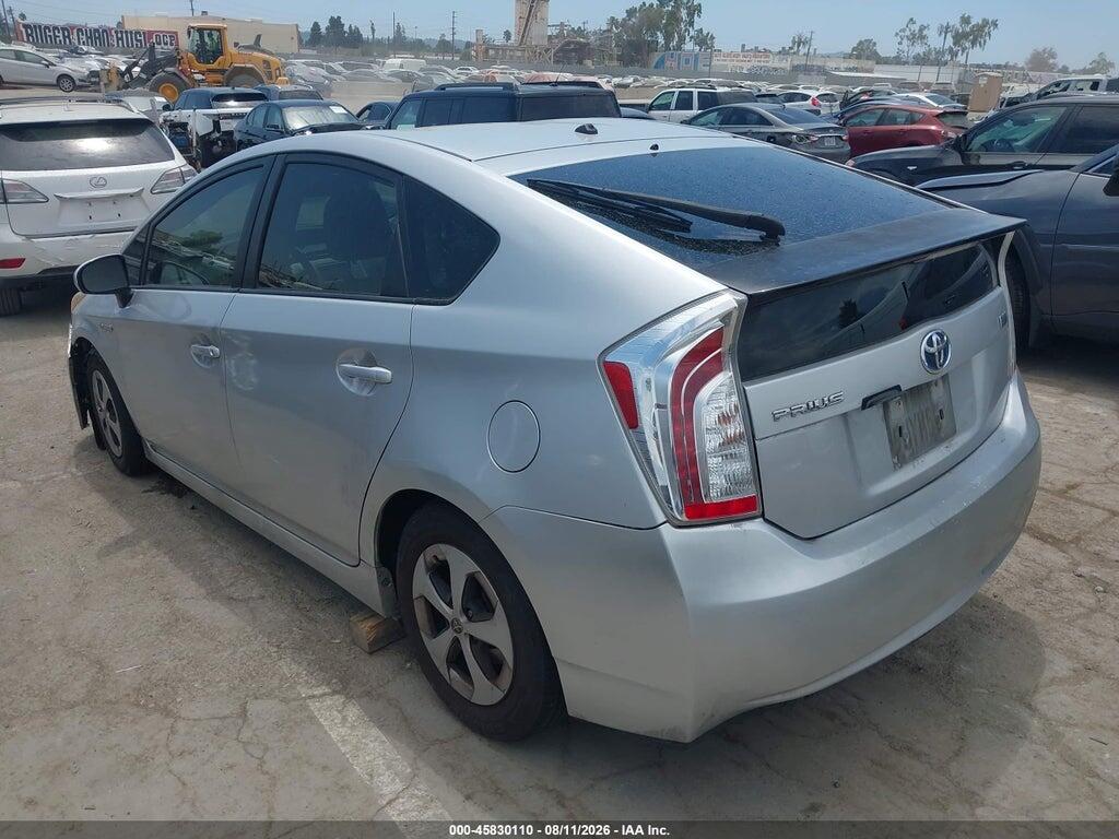 JTDKN3DU4F0445469 2015 TOYOTA PRIUS photo no. 3