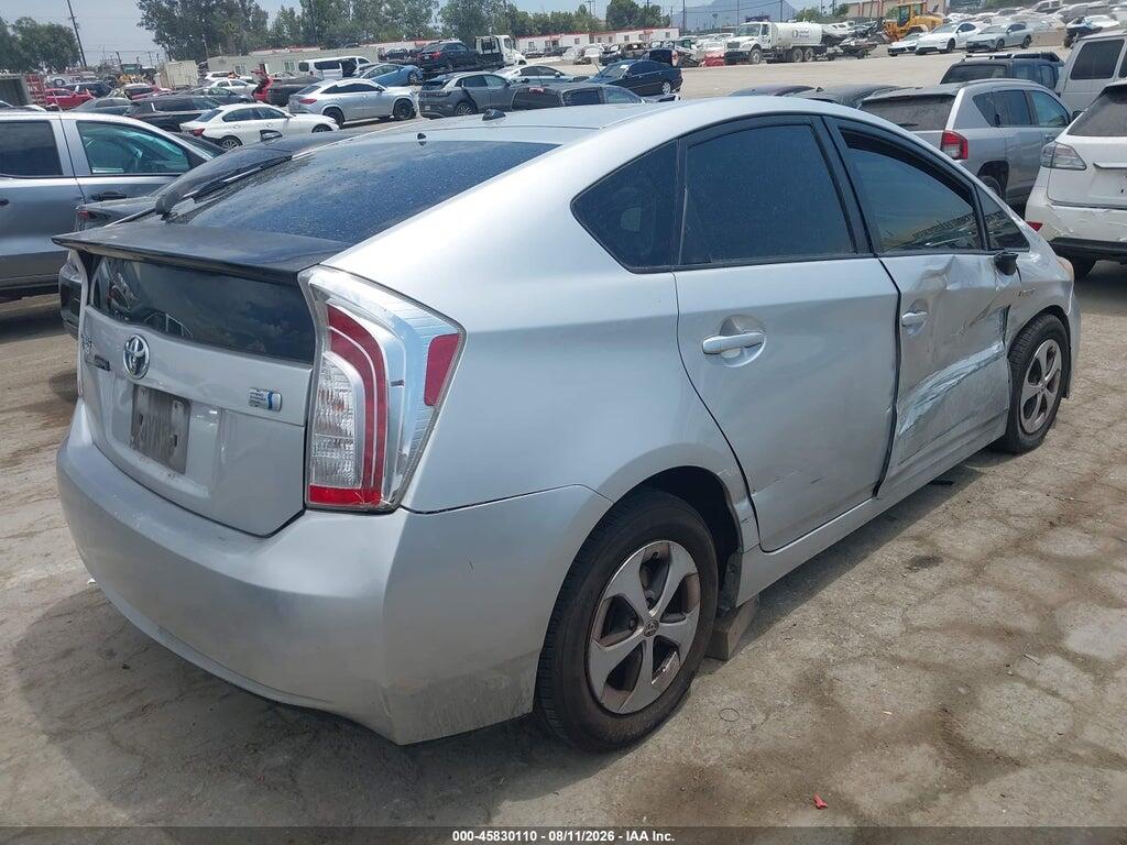 JTDKN3DU4F0445469 2015 TOYOTA PRIUS photo no. 4