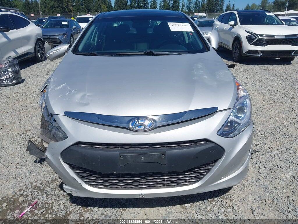 KMHEC4A47FA129616 2015 HYUNDAI SONATA HYBRID photo no. 12