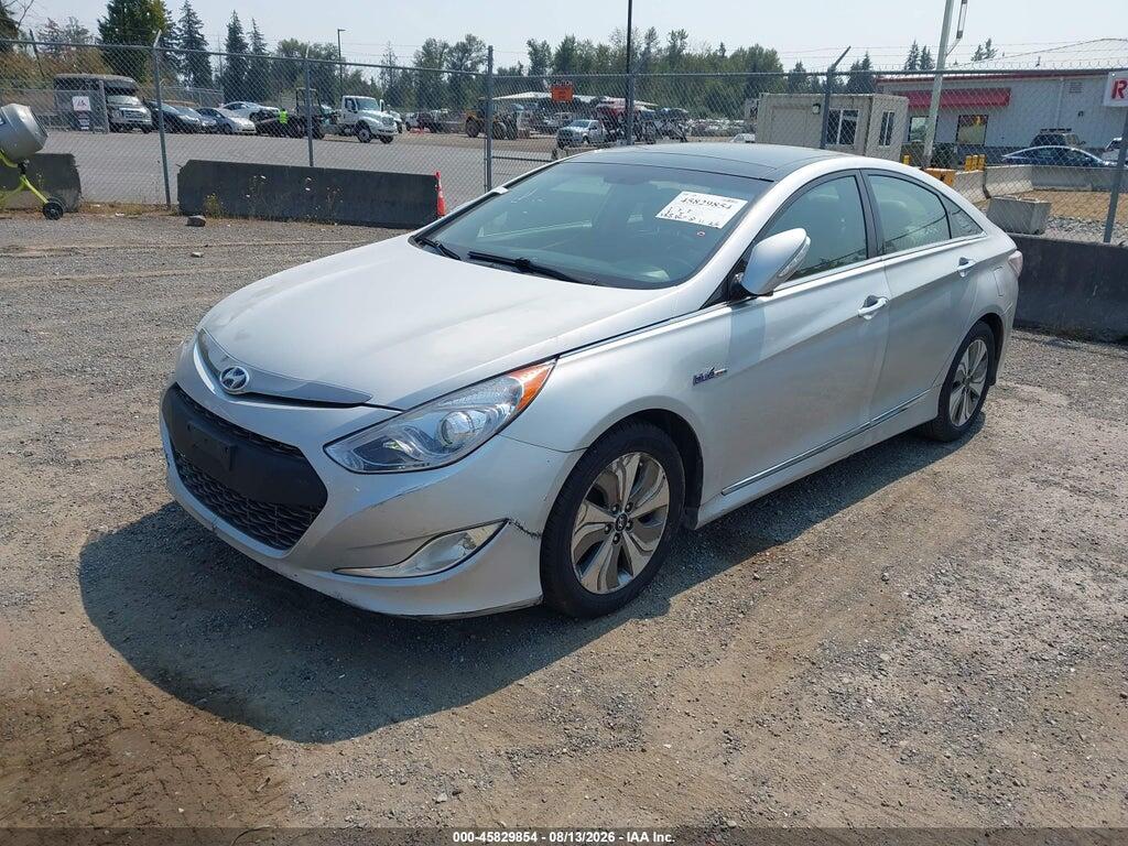 KMHEC4A47FA129616 2015 HYUNDAI SONATA HYBRID photo no. 2