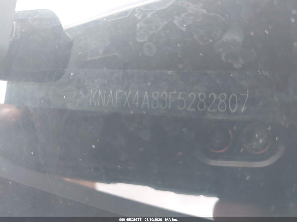 KNAFX4A83F5282807 2015 KIA FORTE photo no. 9