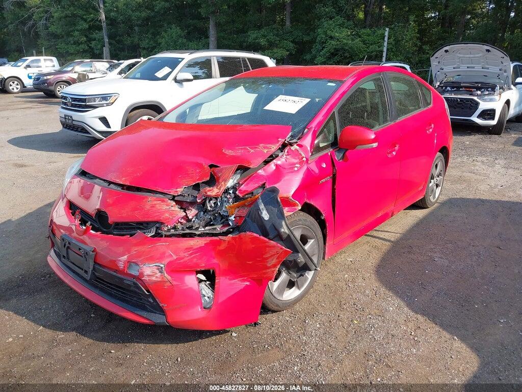 JTDKN3DU3F0413547 2015 TOYOTA PRIUS photo no. 2
