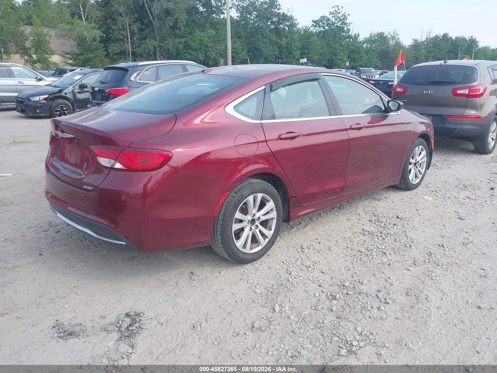 1C3CCCAB2FN599649 2015 CHRYSLER 200 photo no. 4