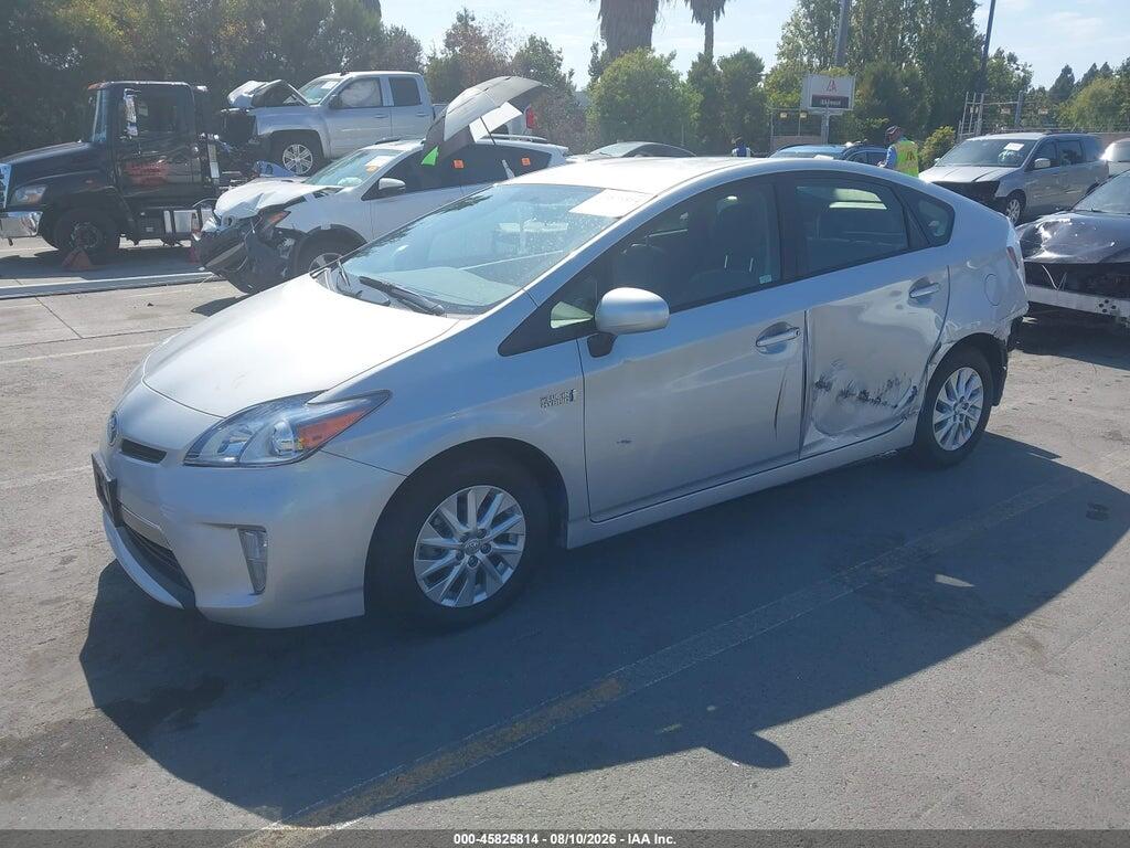 JTDKN3DPXF3073936 2015 TOYOTA PRIUS PLUG-IN photo no. 2