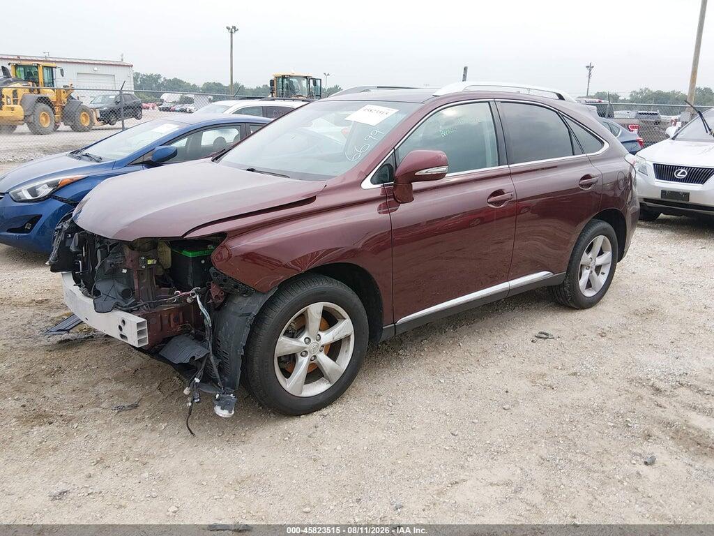 2T2BK1BA3FC289822 2015 LEXUS RX 350 photo no. 2
