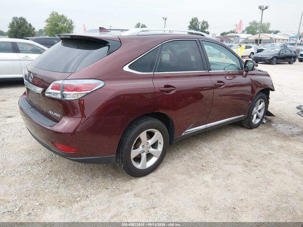 2T2BK1BA3FC289822 2015 LEXUS RX 350 photo no. 4