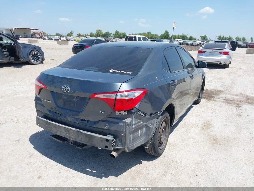 5YFBURHE4FP272910 2015 TOYOTA COROLLA photo no. 4