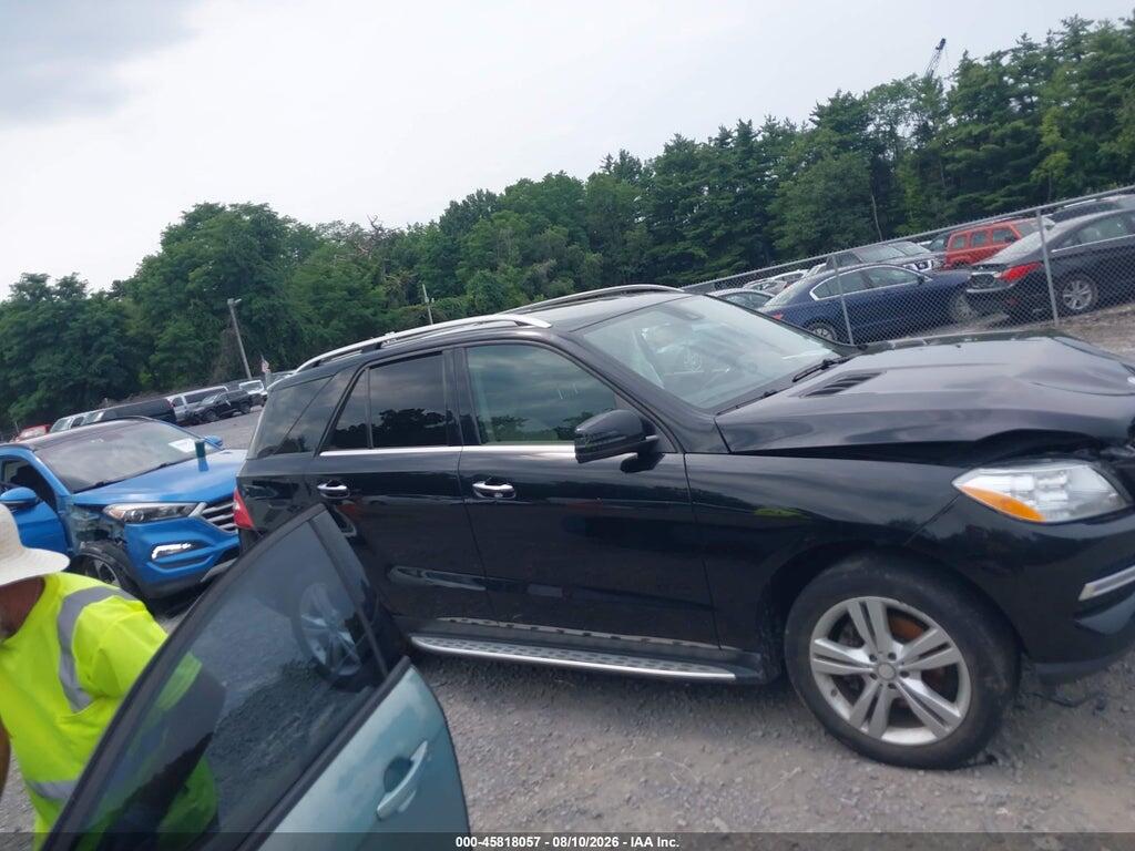 4JGDA5HB1FA587261 2015 MERCEDES-BENZ ML 350 photo no. 12