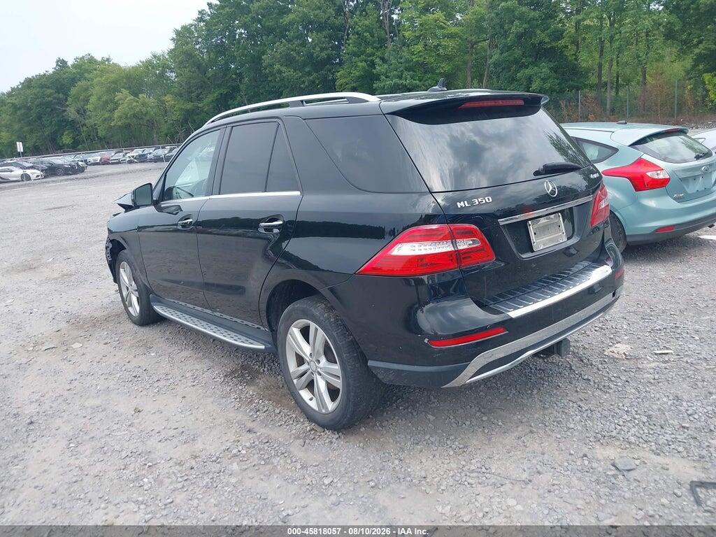 4JGDA5HB1FA587261 2015 MERCEDES-BENZ ML 350 photo no. 3