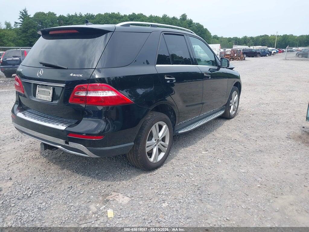 4JGDA5HB1FA587261 2015 MERCEDES-BENZ ML 350 photo no. 4