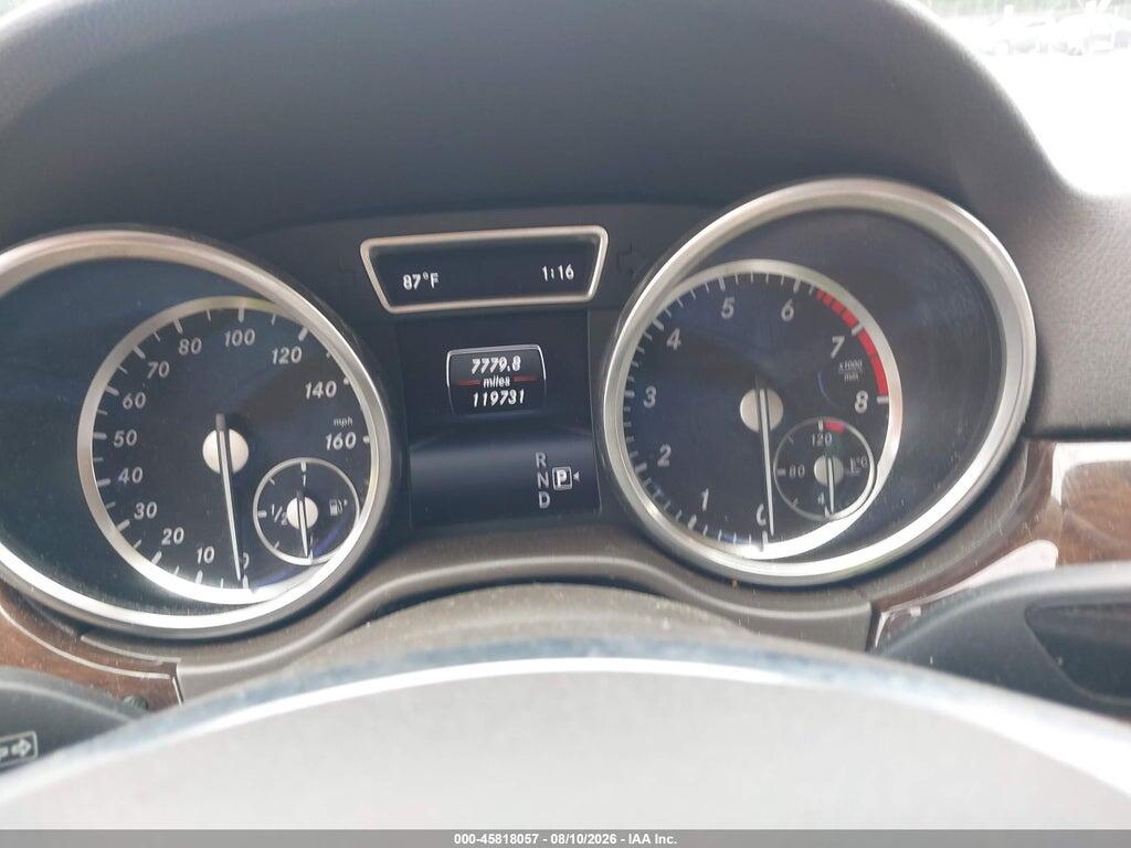 4JGDA5HB1FA587261 2015 MERCEDES-BENZ ML 350 photo no. 7