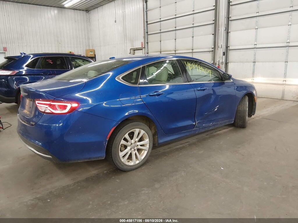 1C3CCCAB9FN507937 2015 CHRYSLER 200 photo no. 4
