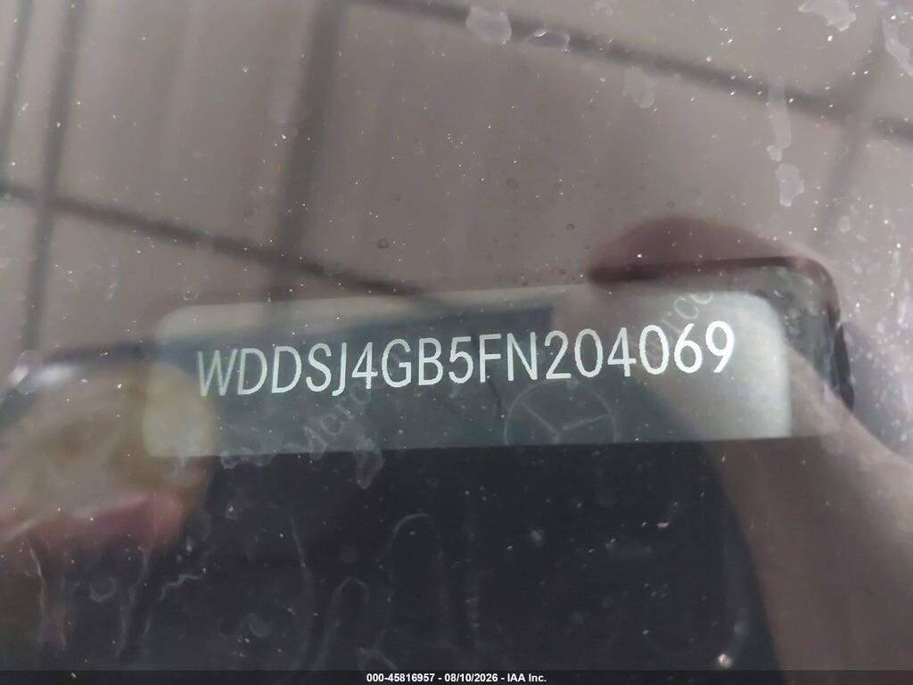 WDDSJ4GB5FN204069 2015 MERCEDES-BENZ CLA 250 photo no. 9
