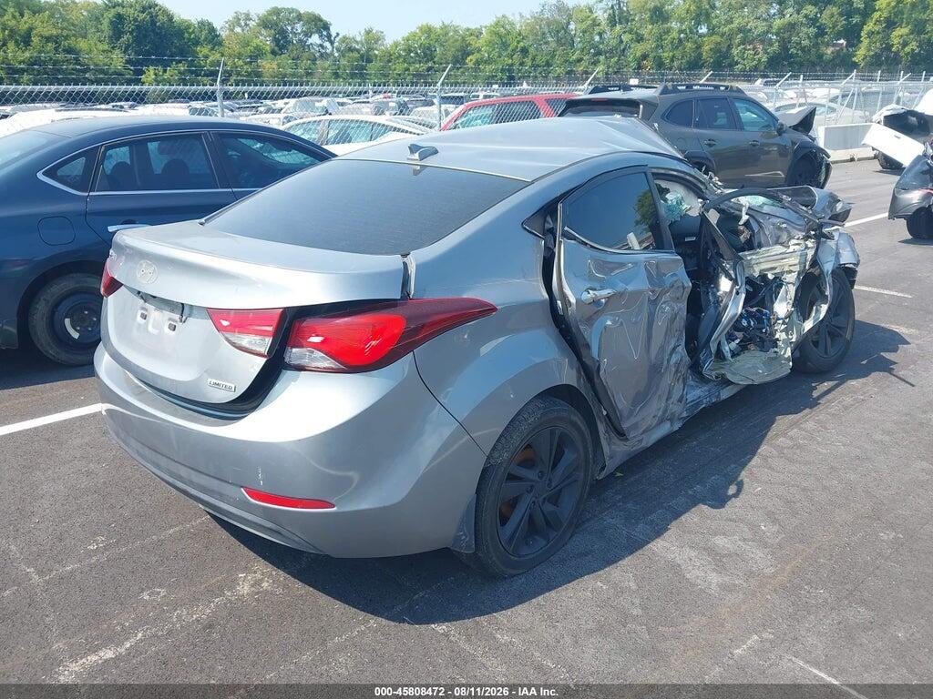 KMHDH4AE5FU353231 2015 HYUNDAI ELANTRA photo no. 4