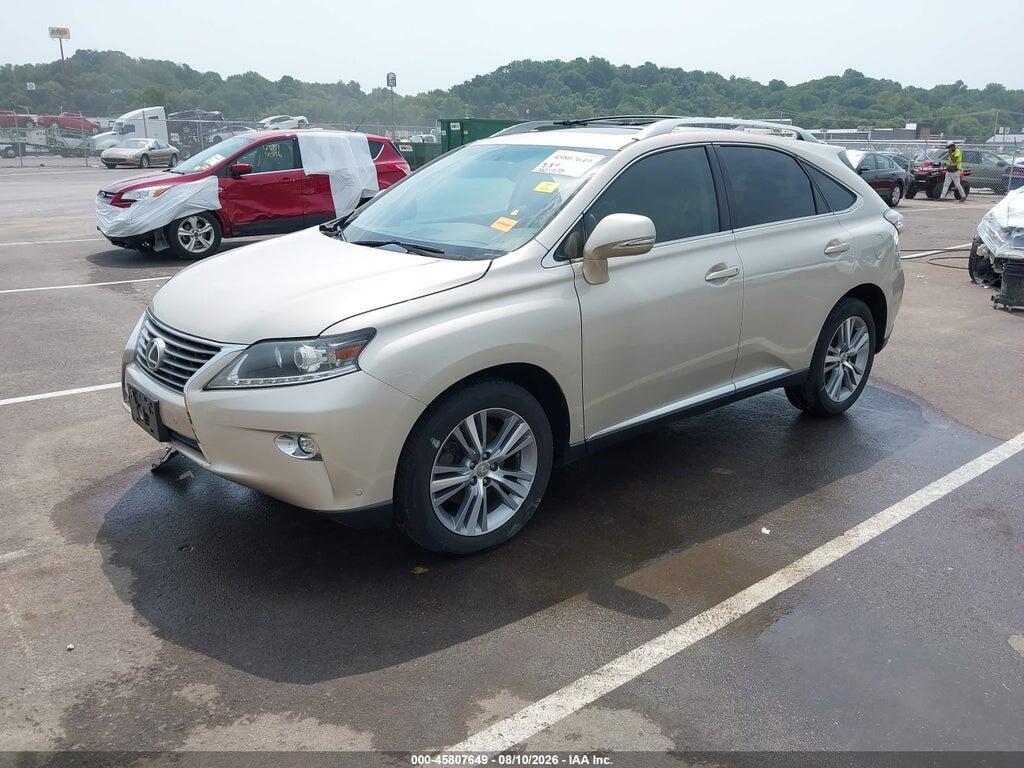 2T2BK1BA0FC327006 2015 LEXUS RX 350 photo no. 2