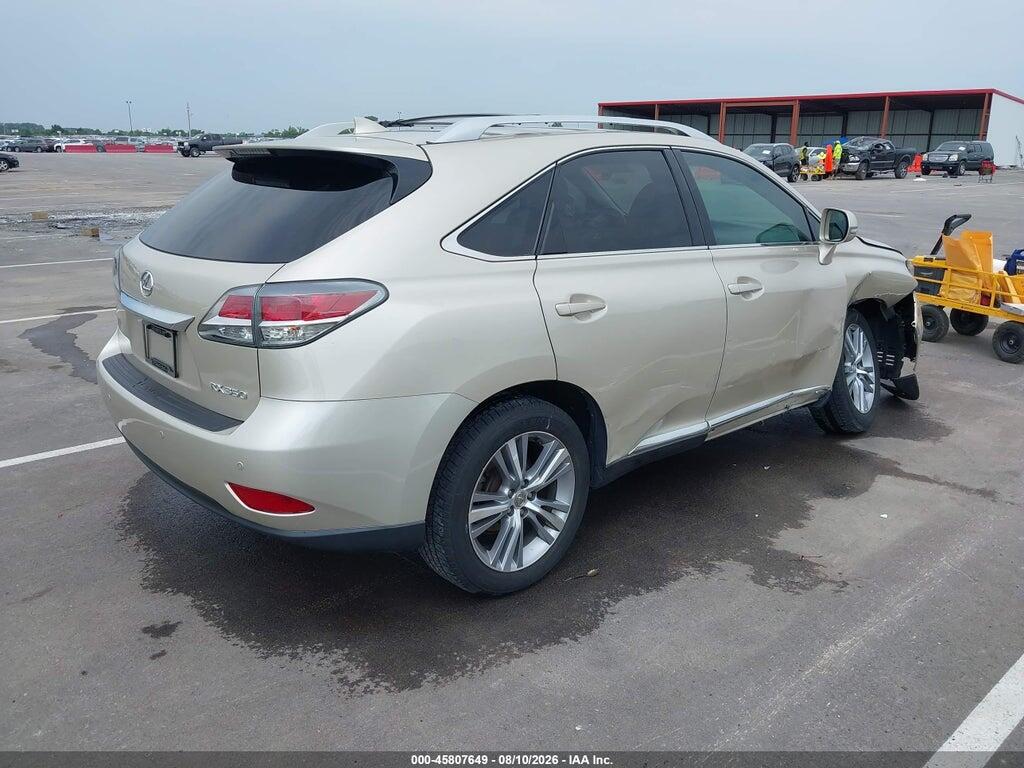 2T2BK1BA0FC327006 2015 LEXUS RX 350 photo no. 4