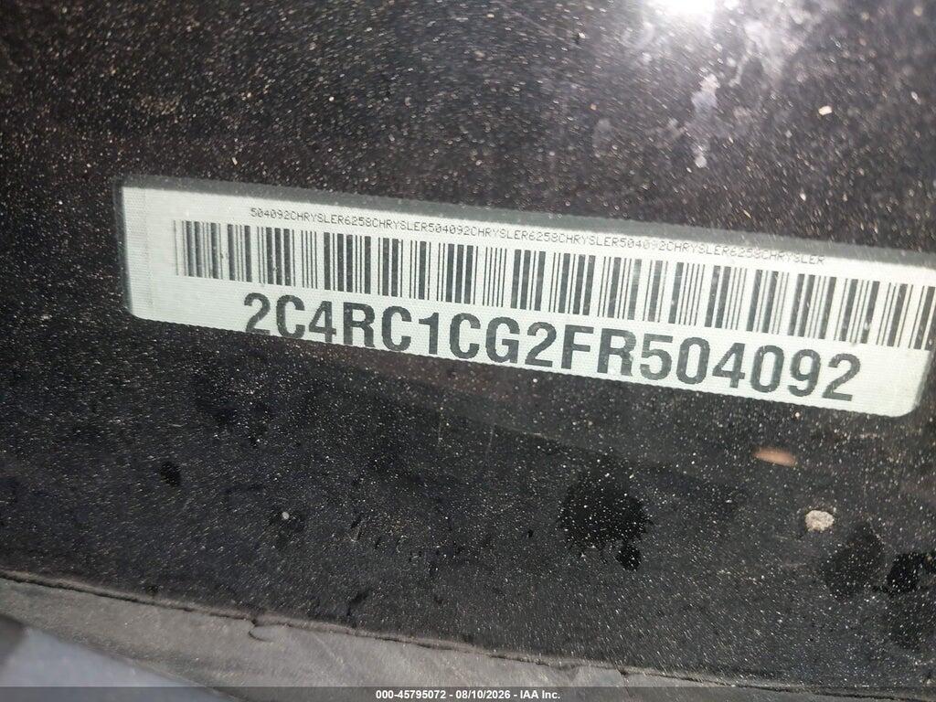 2C4RC1CG2FR504092 2015 CHRYSLER TOWN & COUNTRY photo no. 9