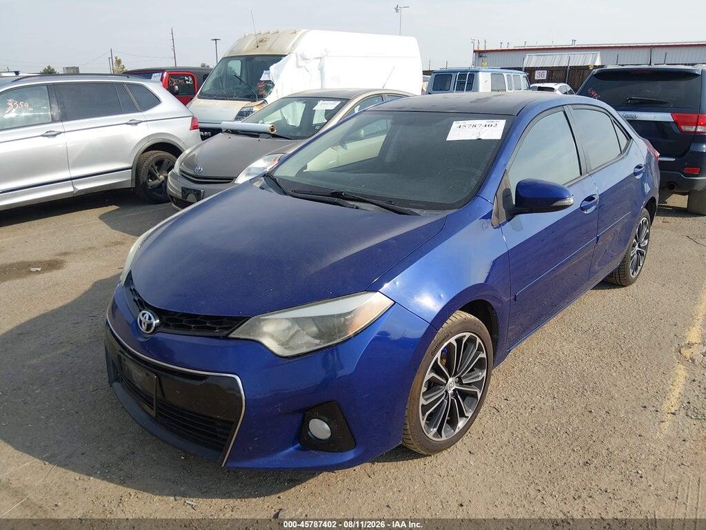 5YFBURHE3FP279007 2015 TOYOTA COROLLA photo no. 2