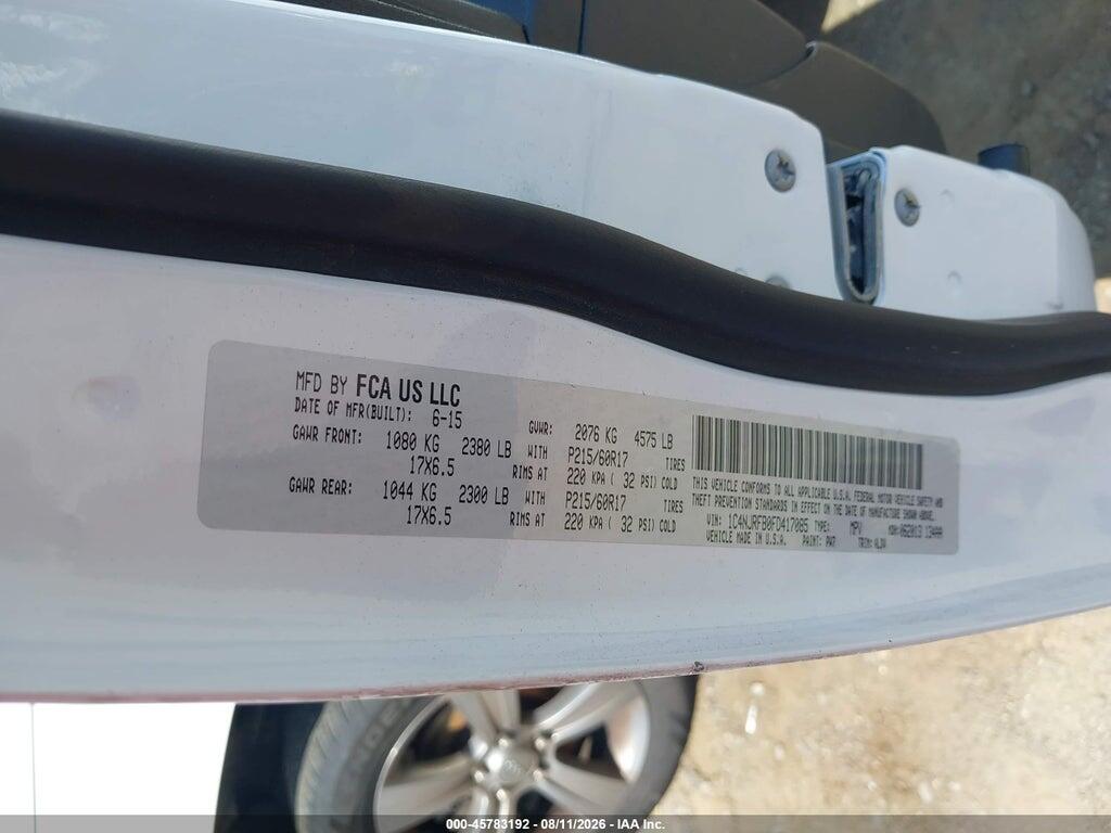 1C4NJRFB0FD417085 2015 JEEP PATRIOT photo no. 9