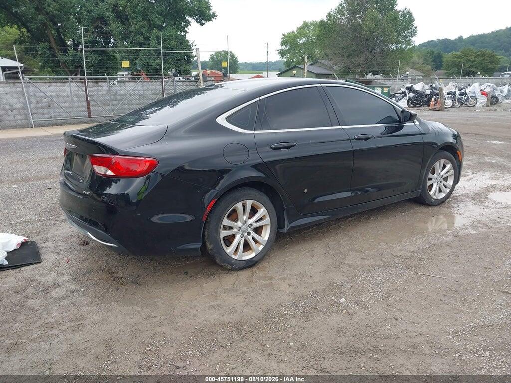 1C3CCCAB8FN674807 2015 CHRYSLER 200 photo no. 4