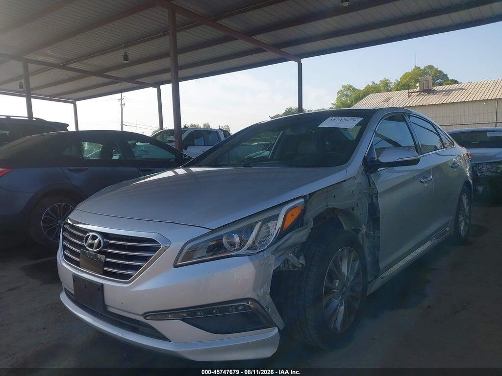 5NPE34AF8FH047764 2015 HYUNDAI SONATA photo no. 2