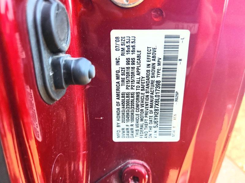 2008 HONDA ELEMENT EX — Фото 12 из 12