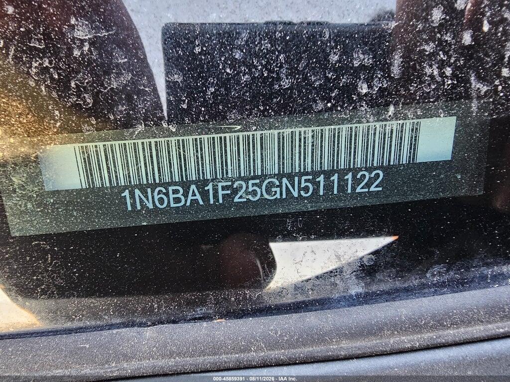 1N6BA1F25GN511122 2016 NISSAN TITAN XD photo no. 9