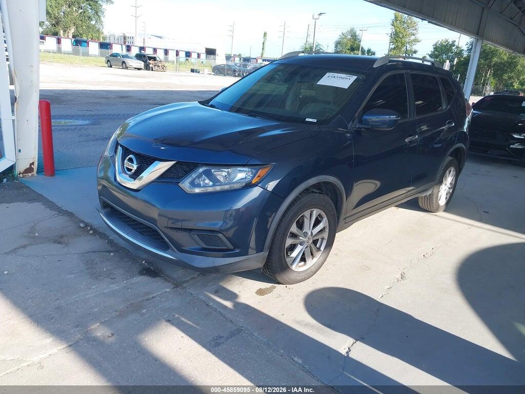 KNMAT2MT8GP698662 2016 NISSAN ROGUE photo no. 2