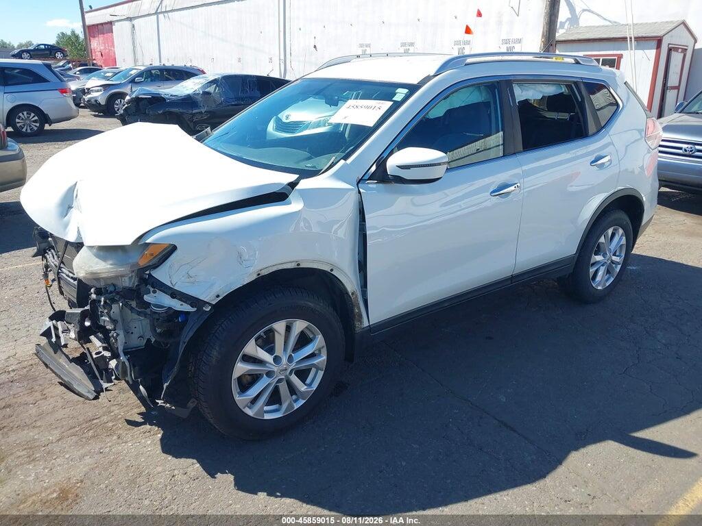 KNMAT2MV0GP653569 2016 NISSAN ROGUE photo no. 2