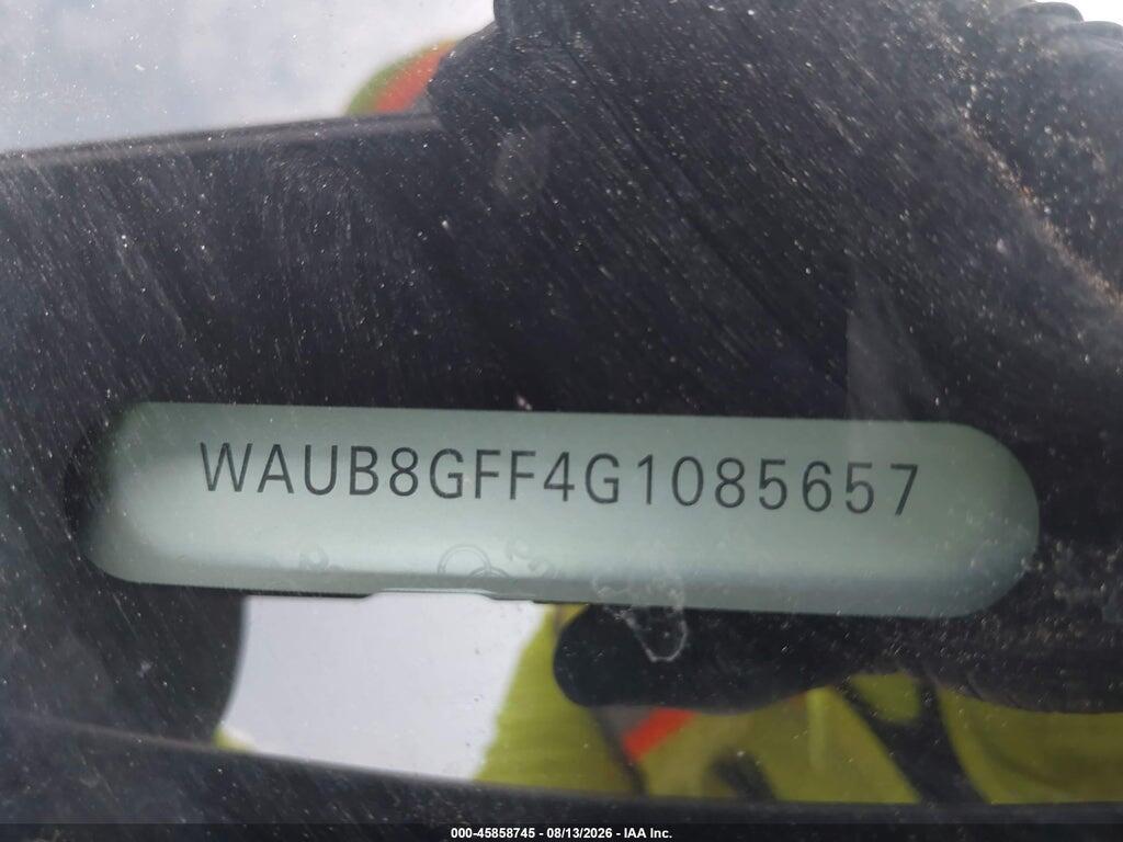 WAUB8GFF4G1085657 2016 AUDI A3 photo no. 9