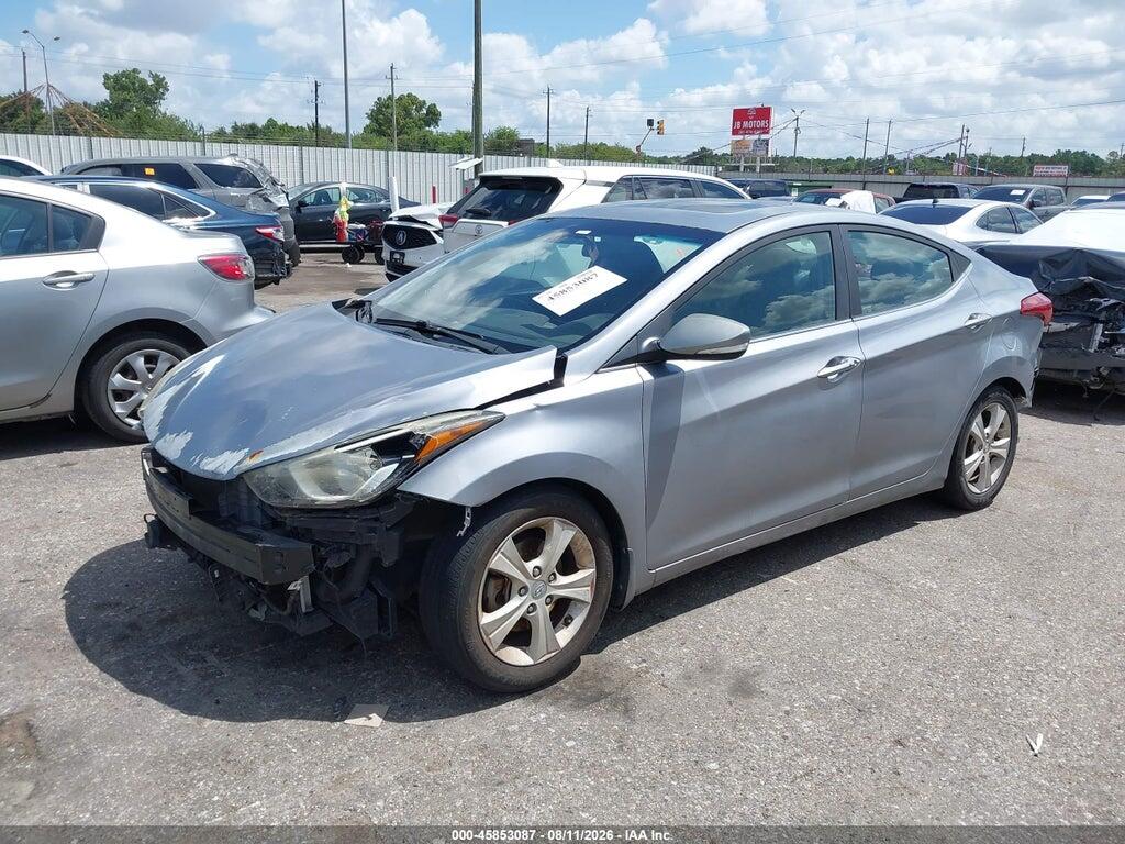 5NPDH4AE5GH727384 2016 HYUNDAI ELANTRA photo no. 2