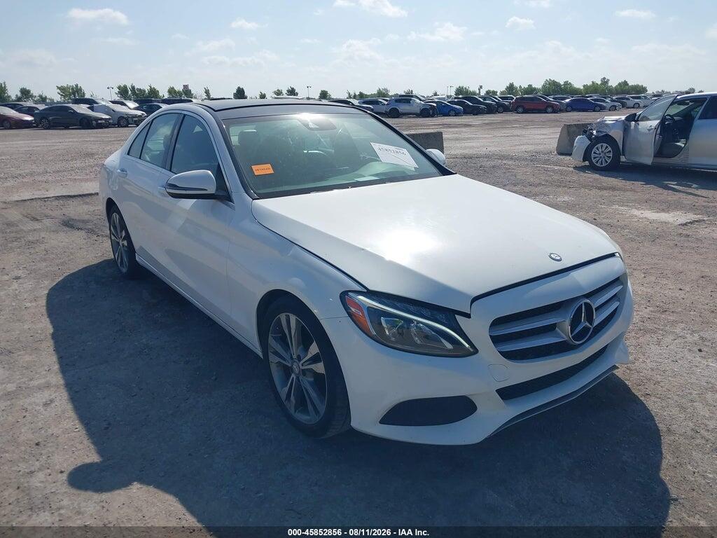 WDDWF4JB0GR135264 2016 MERCEDES-BENZ C 300 photo no. 1